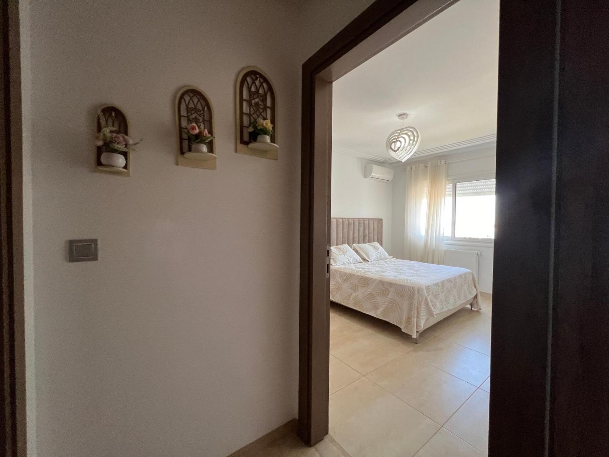 شقة Outstanding Flat With Pool And Near The Beach Sahline المظهر الخارجي الصورة